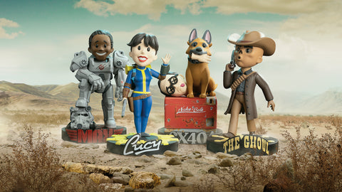 Fallout (Amazon): Stylized Figures Group Image