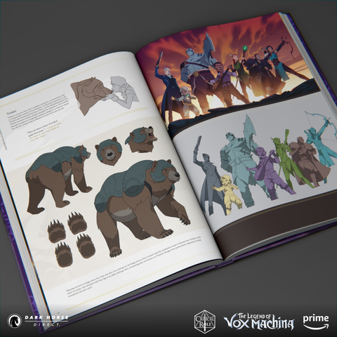 The Art of The Legend of Vox Machina HC (Deluxe Edition)