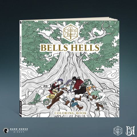 Critical Role: Bells Hells Coloring Book TPB