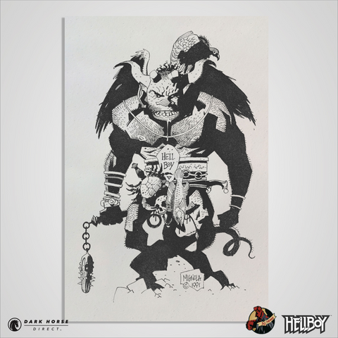 Hellboy 30th Anniversary: Letterpress Set (Convention Exclusive)