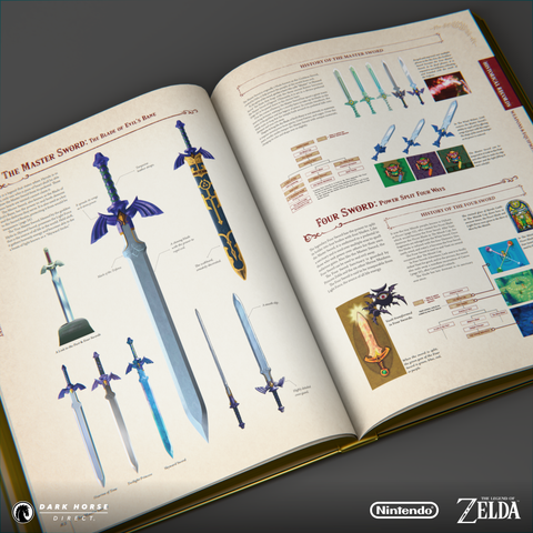 The Legend of Zelda Encyclopedia Deluxe Edition HC